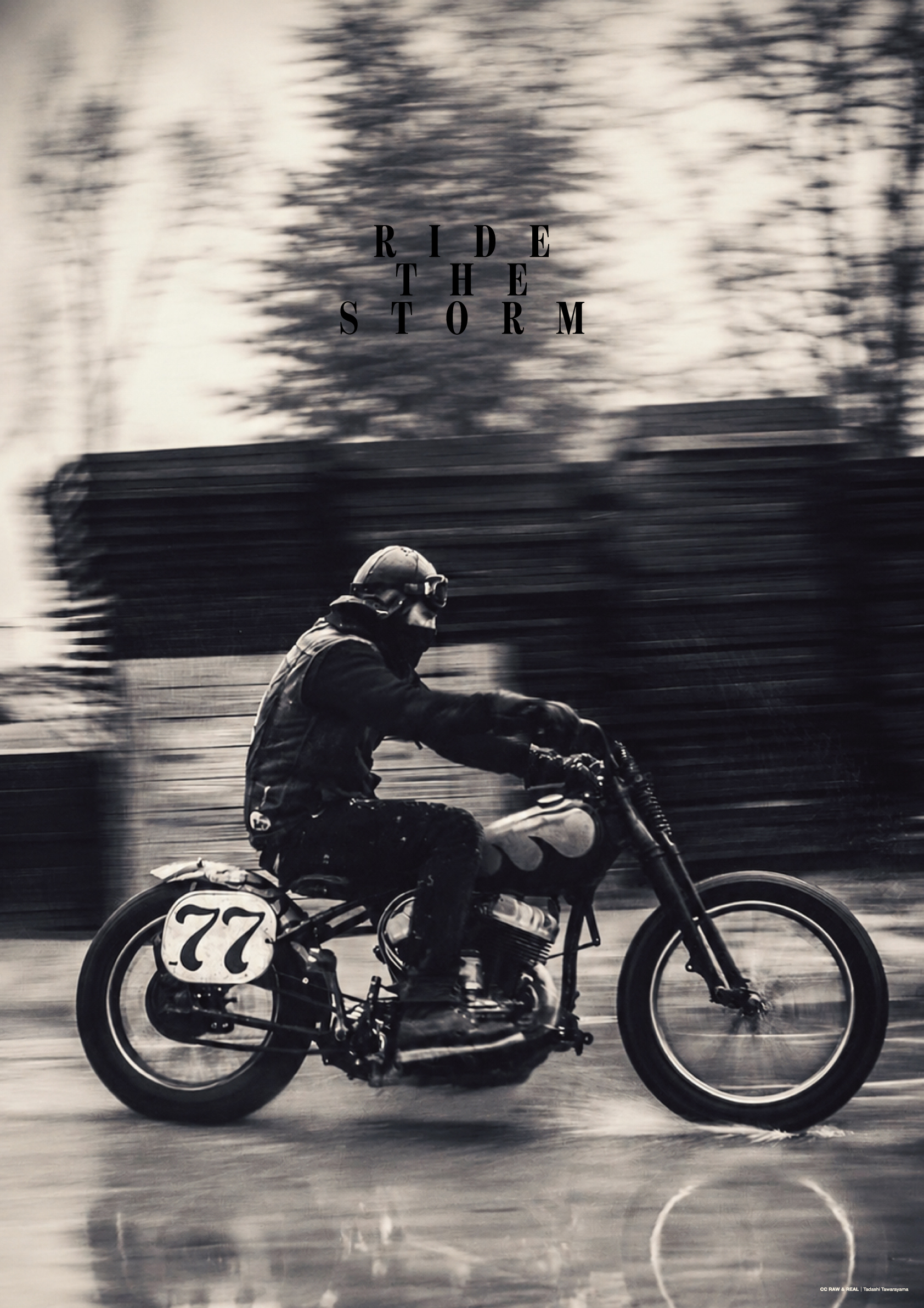 RIDE THE STORM　ポスター